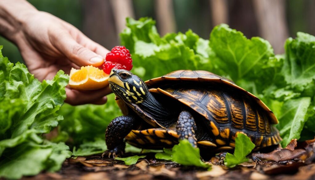 box turtle feeding tips