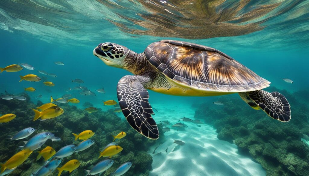 sea turtle prey and predators