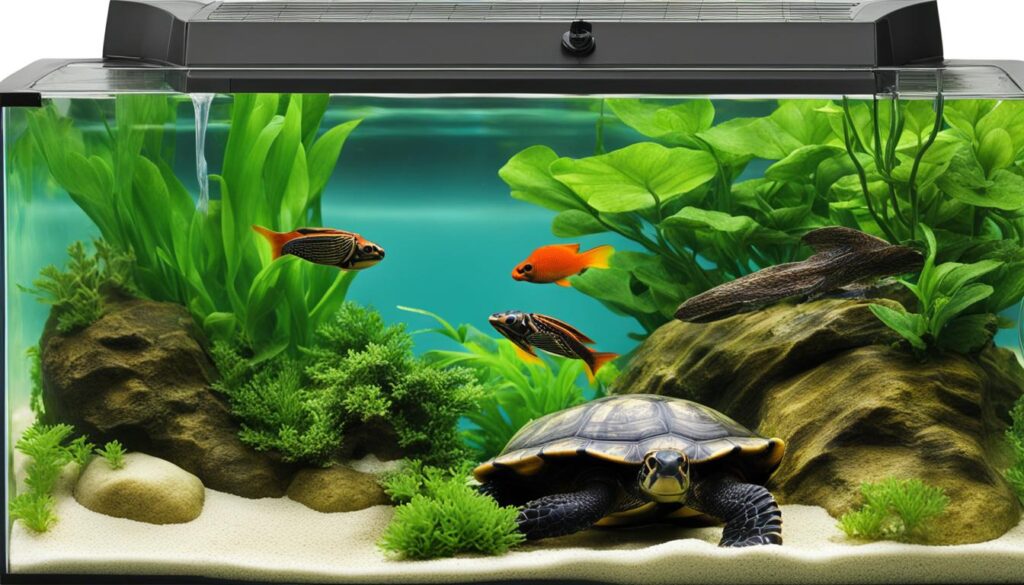 turtle tank filtration
