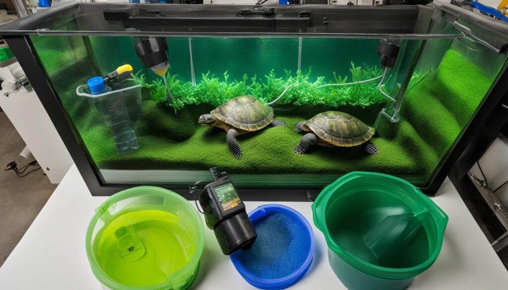 turtle tank maintenance