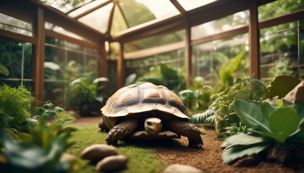 ideal habitats for pet tortoises